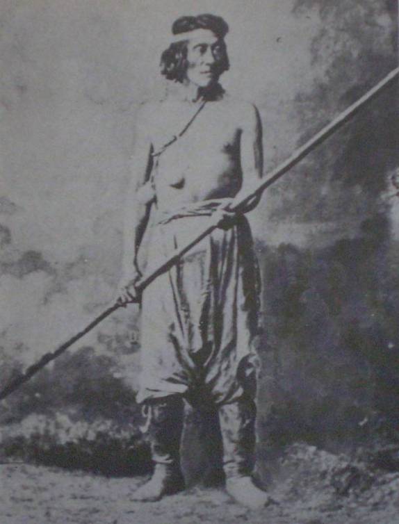 O cacique Pincén, conhecido como o ''terror dos fortes militares' (imagem da Internet)